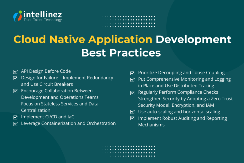 Cloud Native Applications Development Best Practices