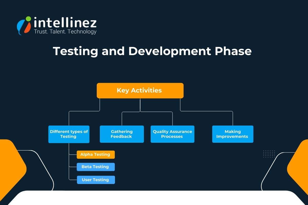 Key Activities in the Testing and Development Phase 